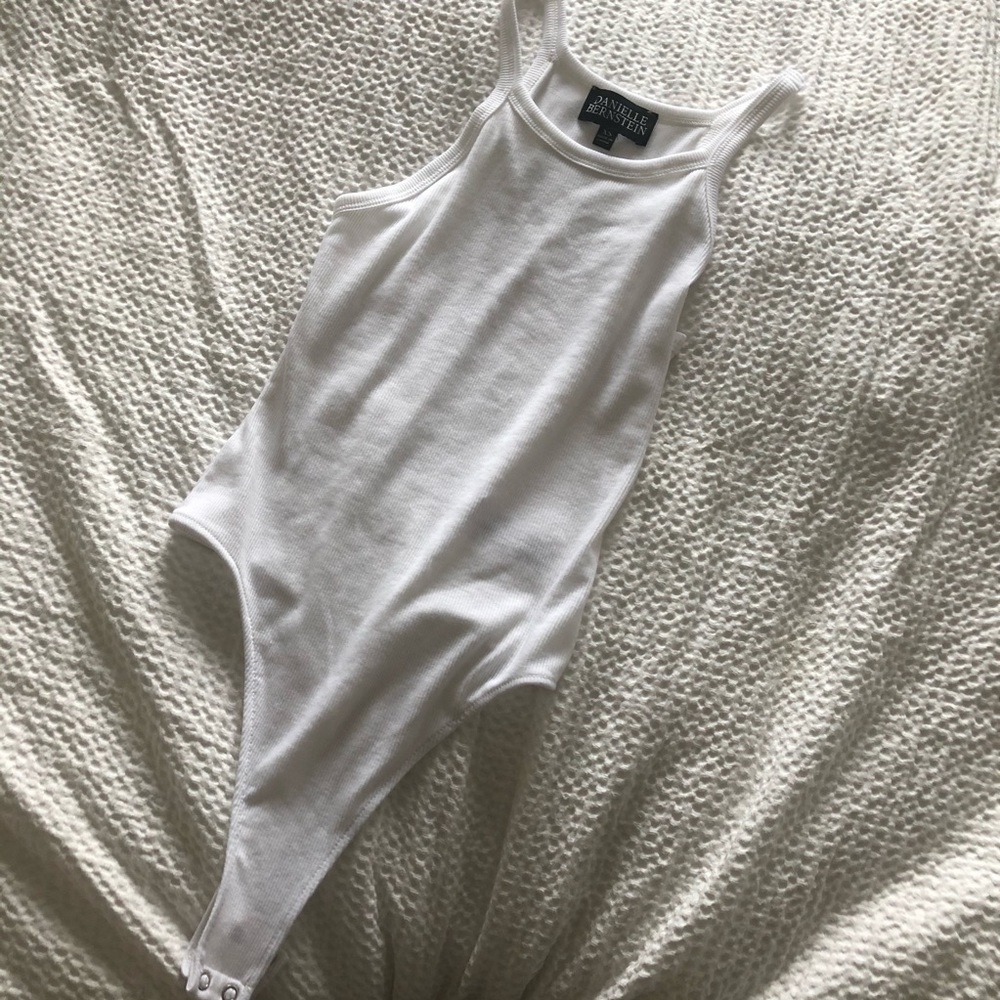 Danielle BernsteinxMacy’s white bodysuits XS white